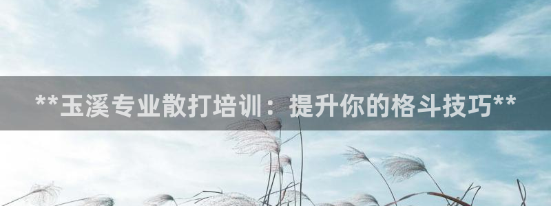欧陆娱乐怎么注册会员账号啊：**玉溪专业散打培训：提
