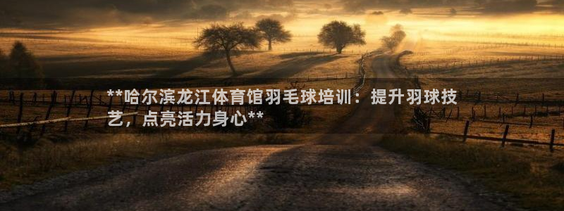欧陆娱乐登录官网入口：**哈尔滨龙江体育馆羽毛球培训