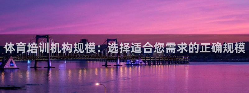 欧陆娱乐太阳：体育培训机构规模：选择适合您需求的正确