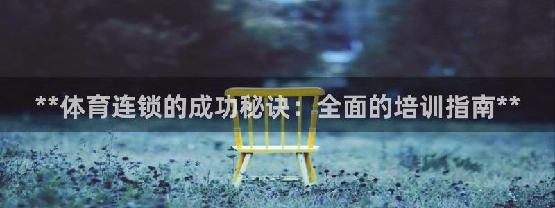 欧陆注册登录入口：**体育连锁的成功秘诀：全面的培训指南**