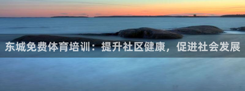 欧陆娱乐计划预测软件有哪些：东城免费体育培训：提升社