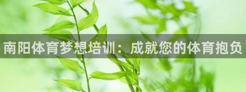 欧陆娱乐脚本下载：南阳体育梦想培训：成就您的体育抱负